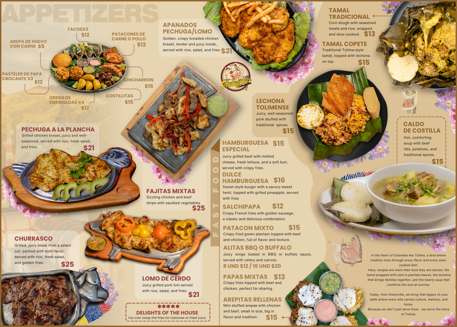 Menu Restaurant
